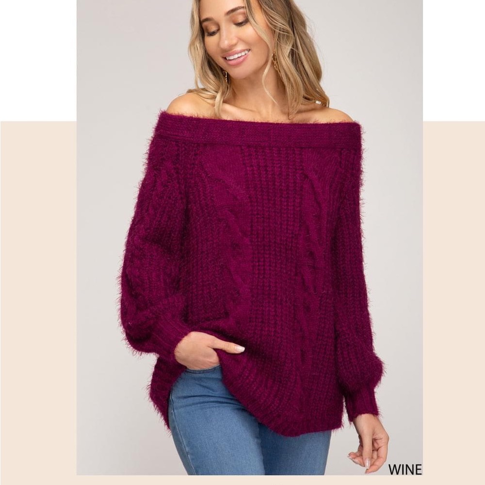 She & Sky sweater